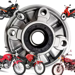 Flange Cubo Coroa Yamaha Ybr 125 2000 Até 2008