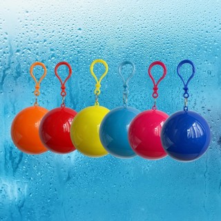 2 pacote de viagem portátil descartável capa de chuva bola adulto crianças estudante capa de chuva viagem ao ar livre ca