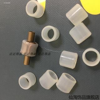 Anel de silicone fixo anel de silicone cordão de couro fivela pulseira fivela anti-perdido antiderrapante adequado para 