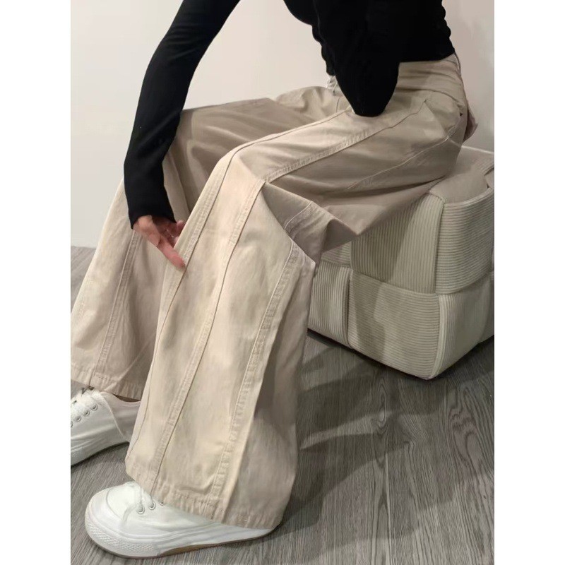 Outono inverno novo estilo tamanho grande Retro Jeans feminino gordura mm forma de pêra solta cintura alta mais magro ol
