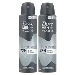 Kit Desodorante Aerosol Dove Men Sem Perfume 150ml - 2 Unidades