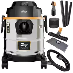Aspirador de pó e líquido 1600W 12 litros com função soprador - GTW INOX 12i - Wap