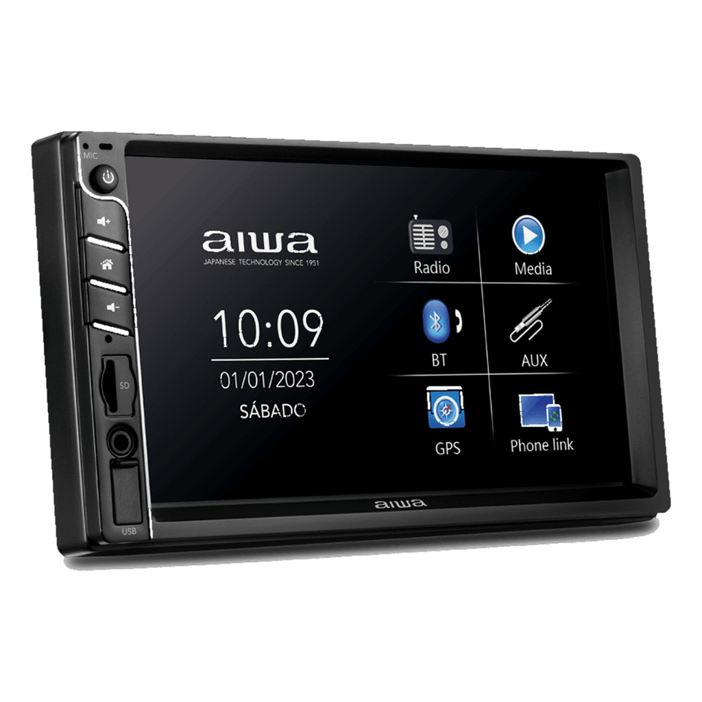 Central Multimídia Aiwa Ca-dd-01 7 Pol 4x25w Touch Screen