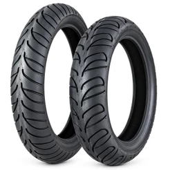 Kit Par Pneu Maggion 100/90-14 Traseiro + 90/90-14 Dianteiro PCX150-NMAX160-DIO110 Uso sem Câmara