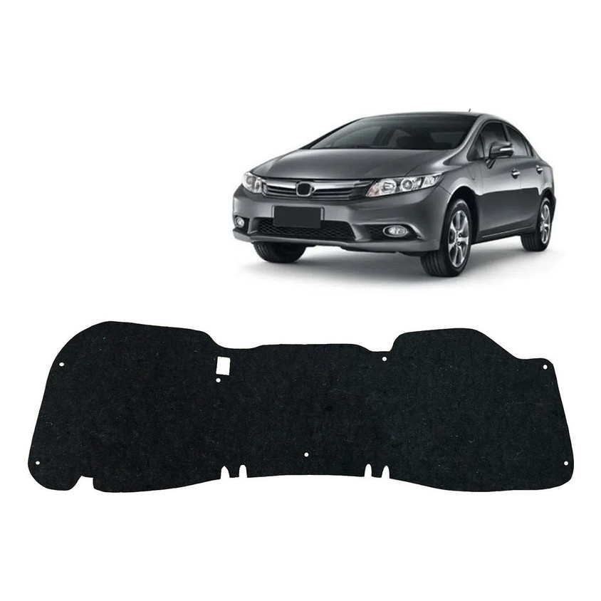 Forro De Capo Dianteiro Civic 2012-2016 C/ Auto-Colante