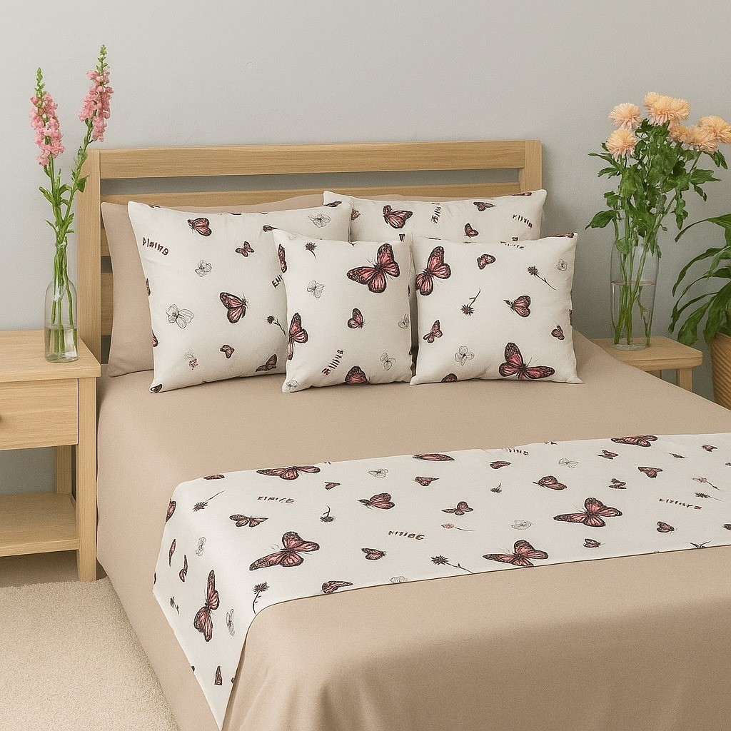 Kit 3 PC Peseira KING QUEEM PADRAO SOLTEIRO + 2 Capa Almofadas  Tecido Algodao  Perfeita Cama Posta em Oferta na Shopee