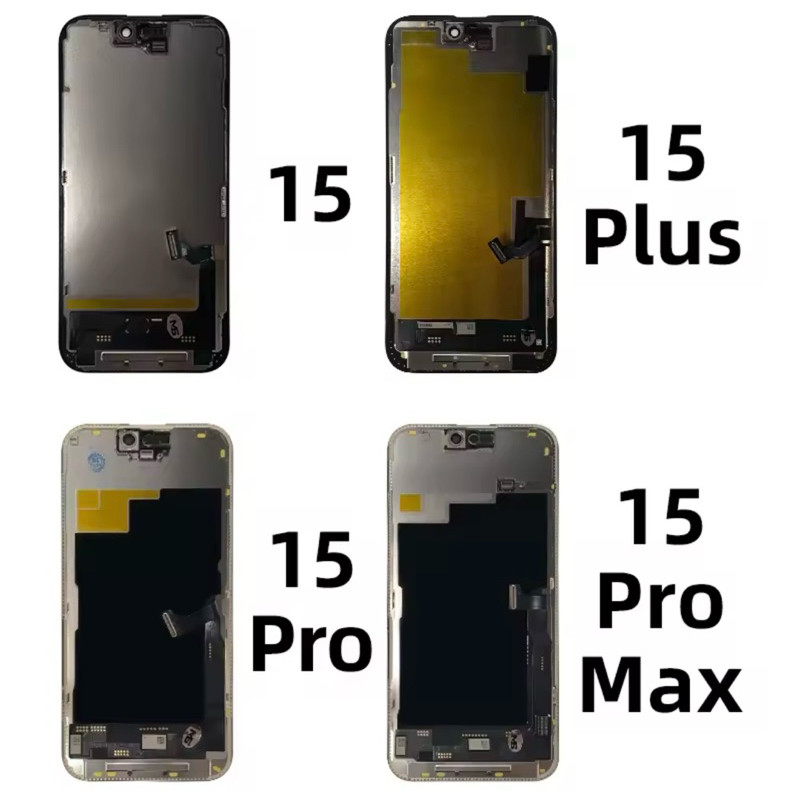 Tela Display Frontal Premium Compatível Com iPhone 15 Pro Max iPhone 15 Pro IPhone 15 Com Ci Pronto Entrega + Película