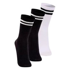 Kit com 3 Pares de Meias Esportiva Cano Longo Lupo 3292-009 Colorido