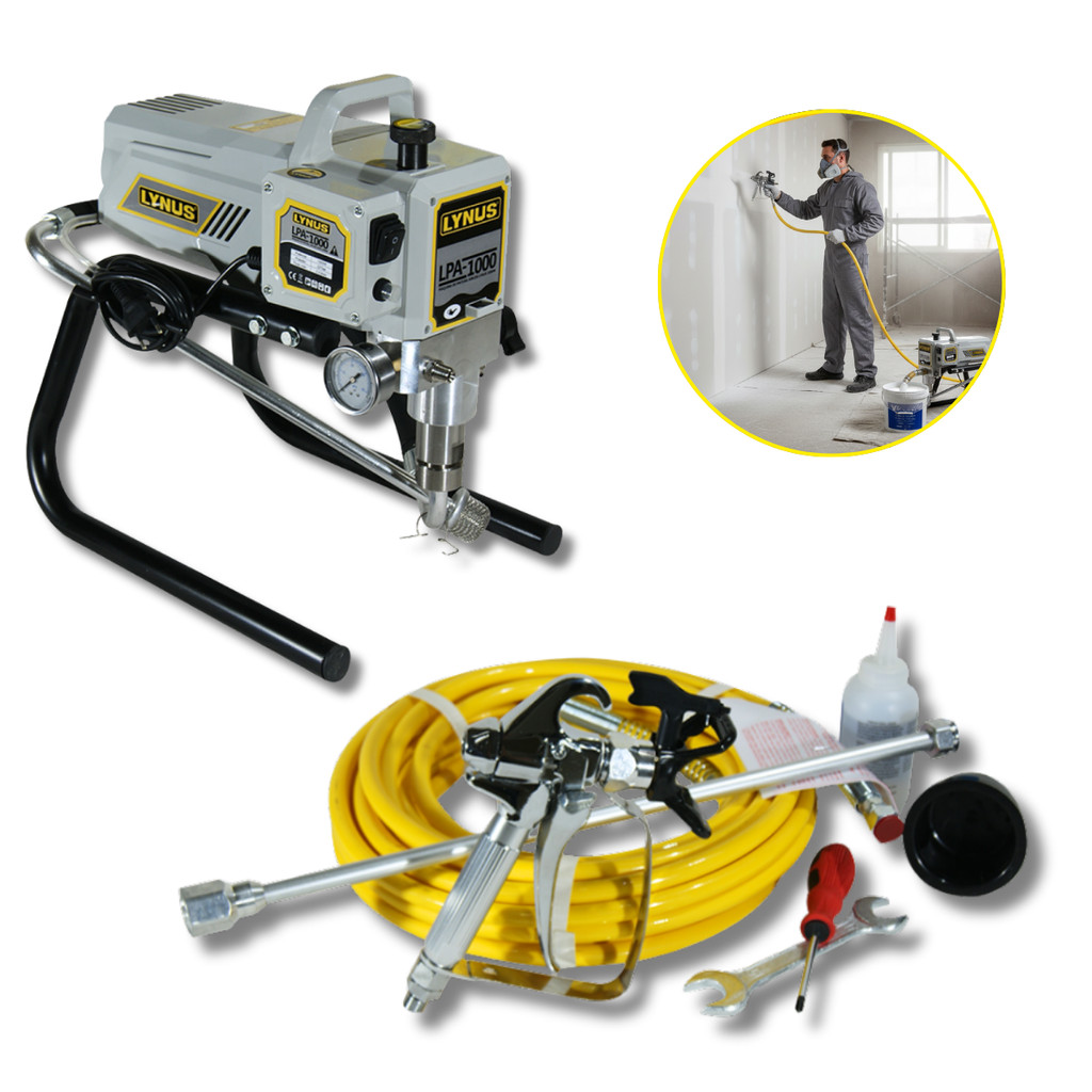 Máquina de Pintura Airless LPA-1000 Lynus 220V – Ideal para Construção e Indústria