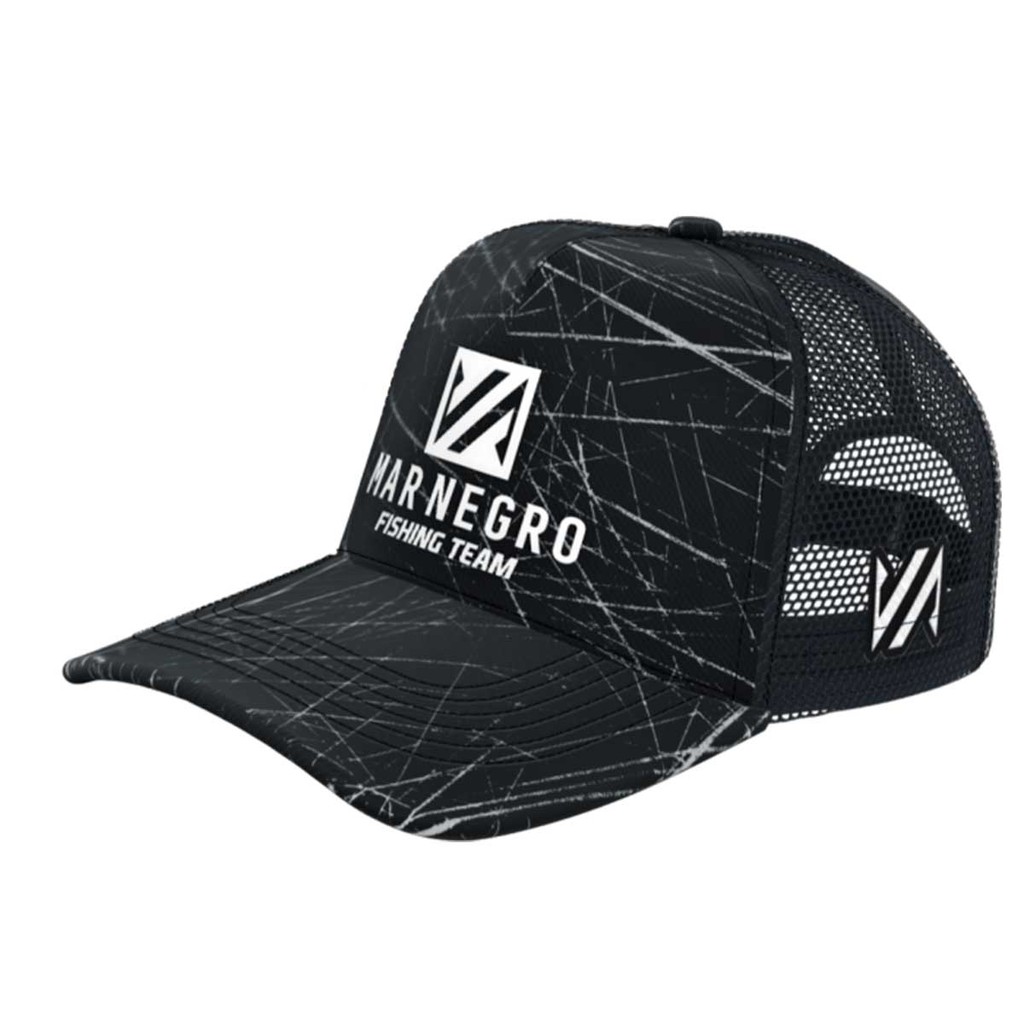 BONÉ DE PESCA MAR NEGRO FISHING CASUAL TRUCKER TELADO PESCADOR PESCARIA PEIXE