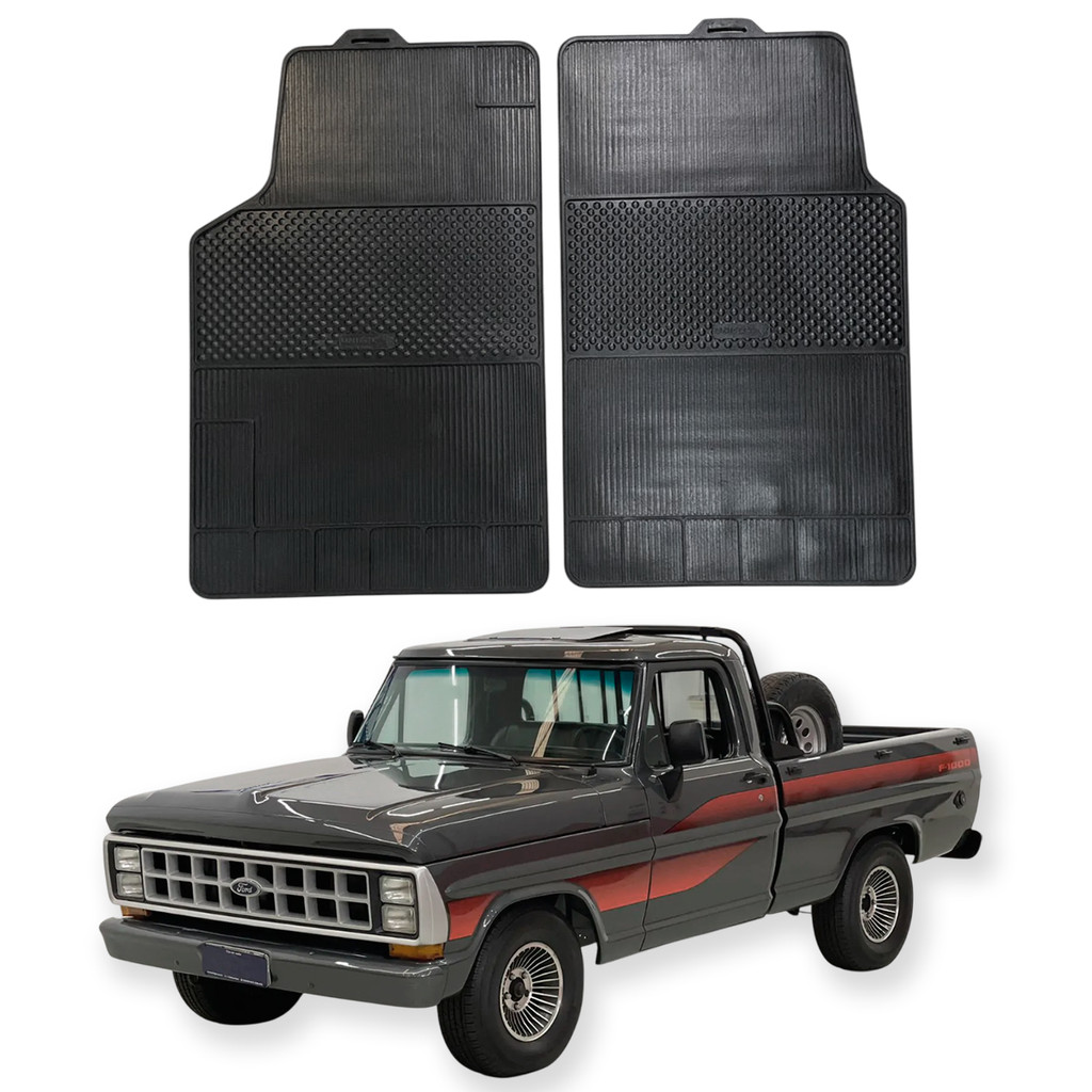 Tapete Ford F1000 1979 A 1998 Stratus 100% Borracha Borcol