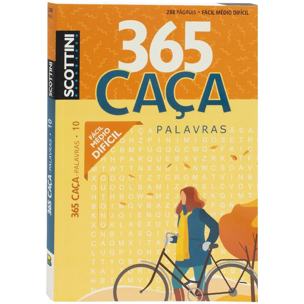 Scottini 365 Caça-palavras | N.10 em Oferta na Shopee
