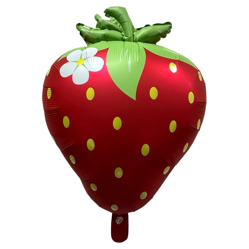 5 Balão Metalizado Fruta Amor Morango 65cm Decoração Festa Enfeite em Oferta na Shopee