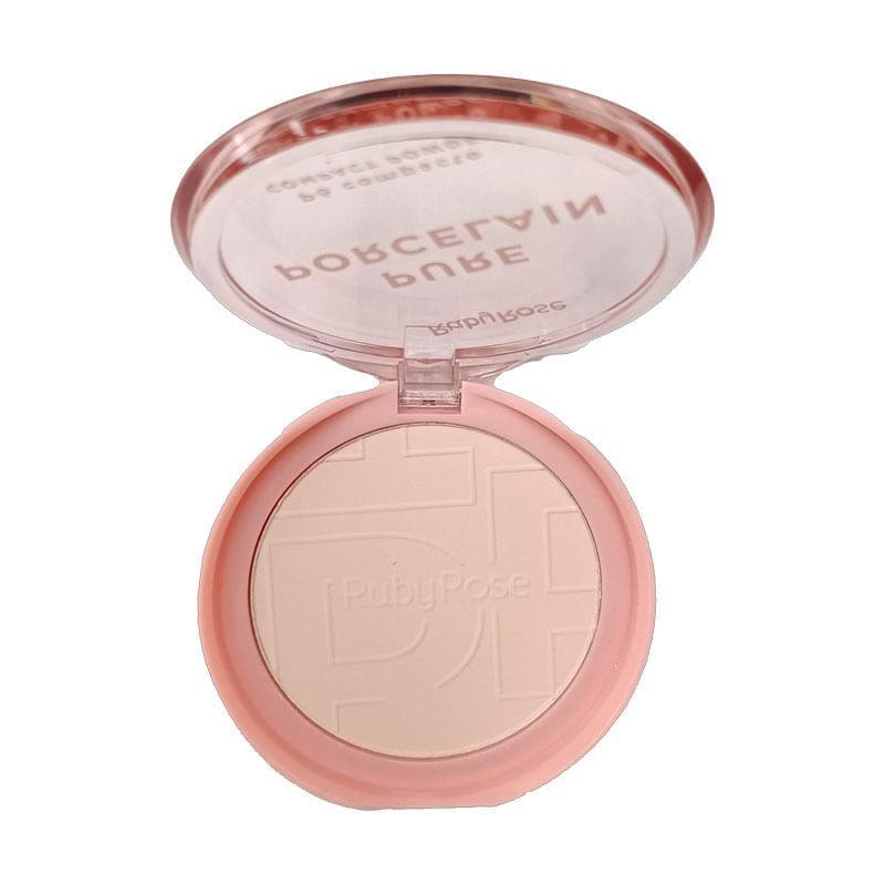 Pó Compacto Ruby Rose Pure Porcelain Cor P10 7g em Oferta na Shopee