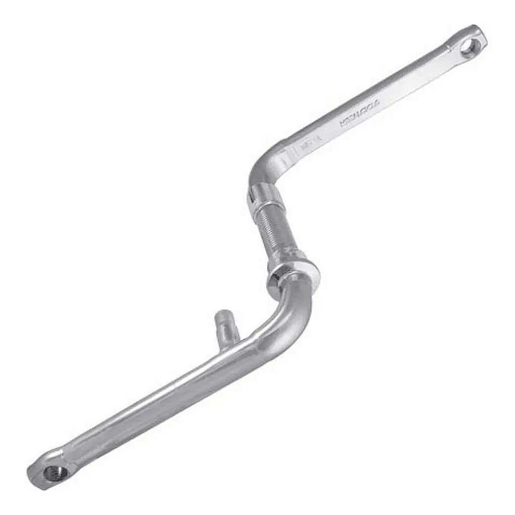 Pedivela Monobloco Bike Mtb 165mm Aro 26 Aço Reforçado MetalCiclo