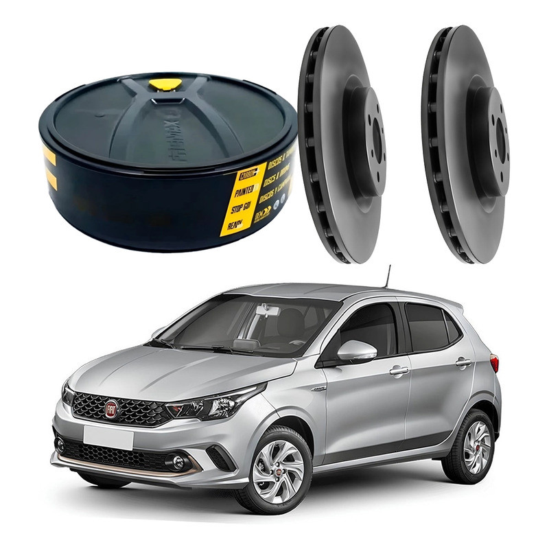 Disco Freio Dianteiro Fremax Fiat Argo 1.3 8v 2017 A 2020 em Oferta na Shopee
