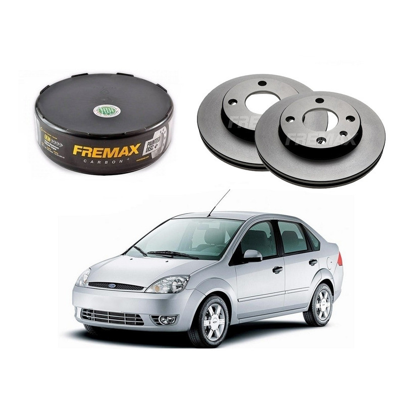 Disco Freio Dianteiro Fiesta Sedan 1.0 1.6 2003 A 2006 em Oferta na Shopee