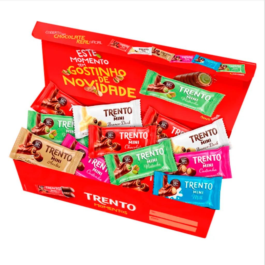 Chocolate Mini Trento Momentos 168g - Peccin