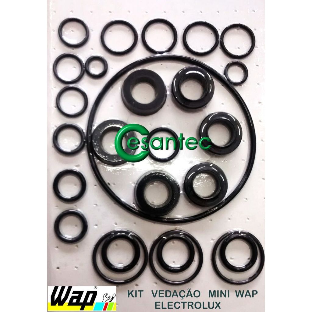 Kit Vedação Bomba WAP MINI antiga - Electrolux