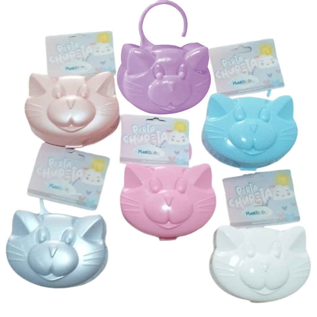 Porta Chupeta Protetor Higiênico Gatinho em Oferta na Shopee