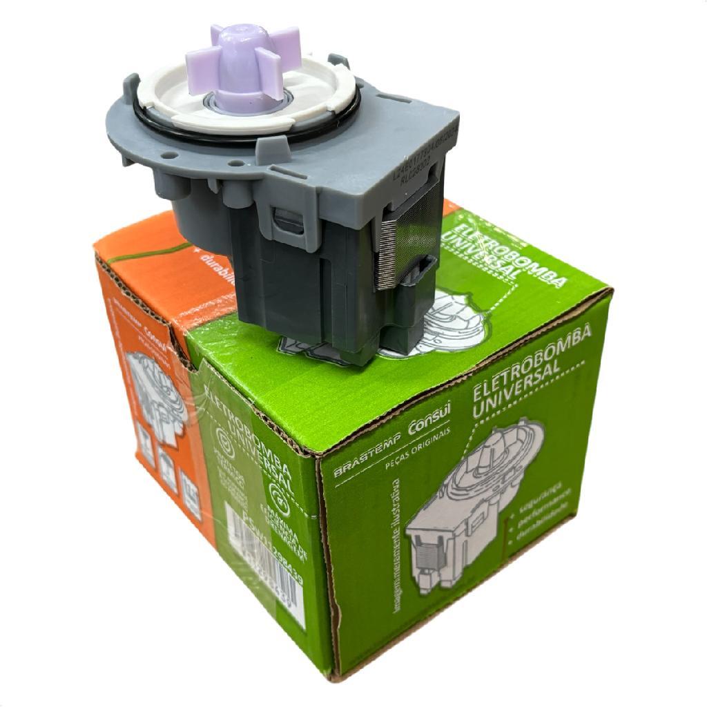 Bomba drenagem lavadora brastemp bwl11a bwc10a bwg10a 220v