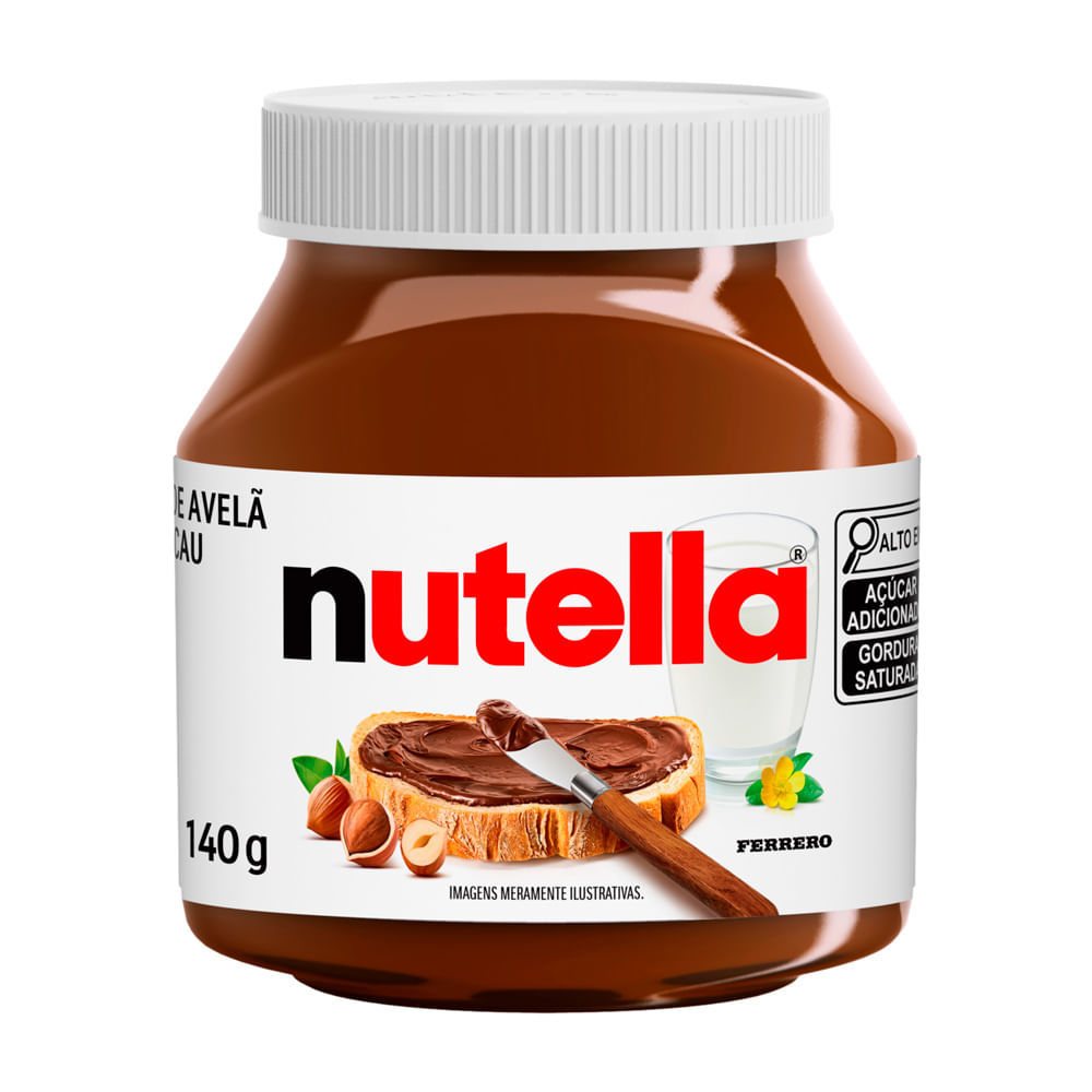 Nutella Creme de Avelã 140g