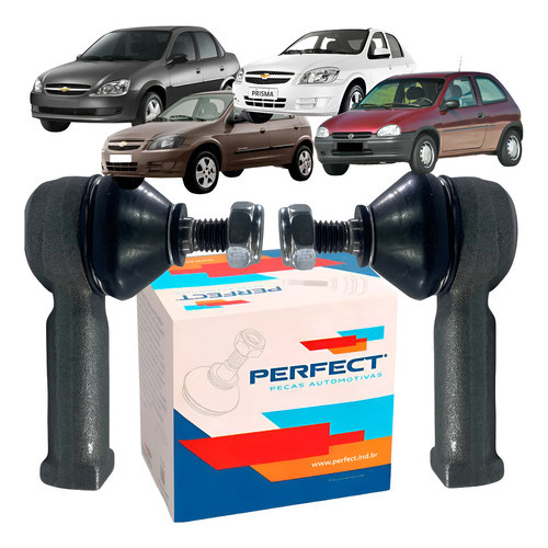 Par De Terminal Direção Classic 1.0 8v Desde 1994 Até 2016 em Oferta na Shopee