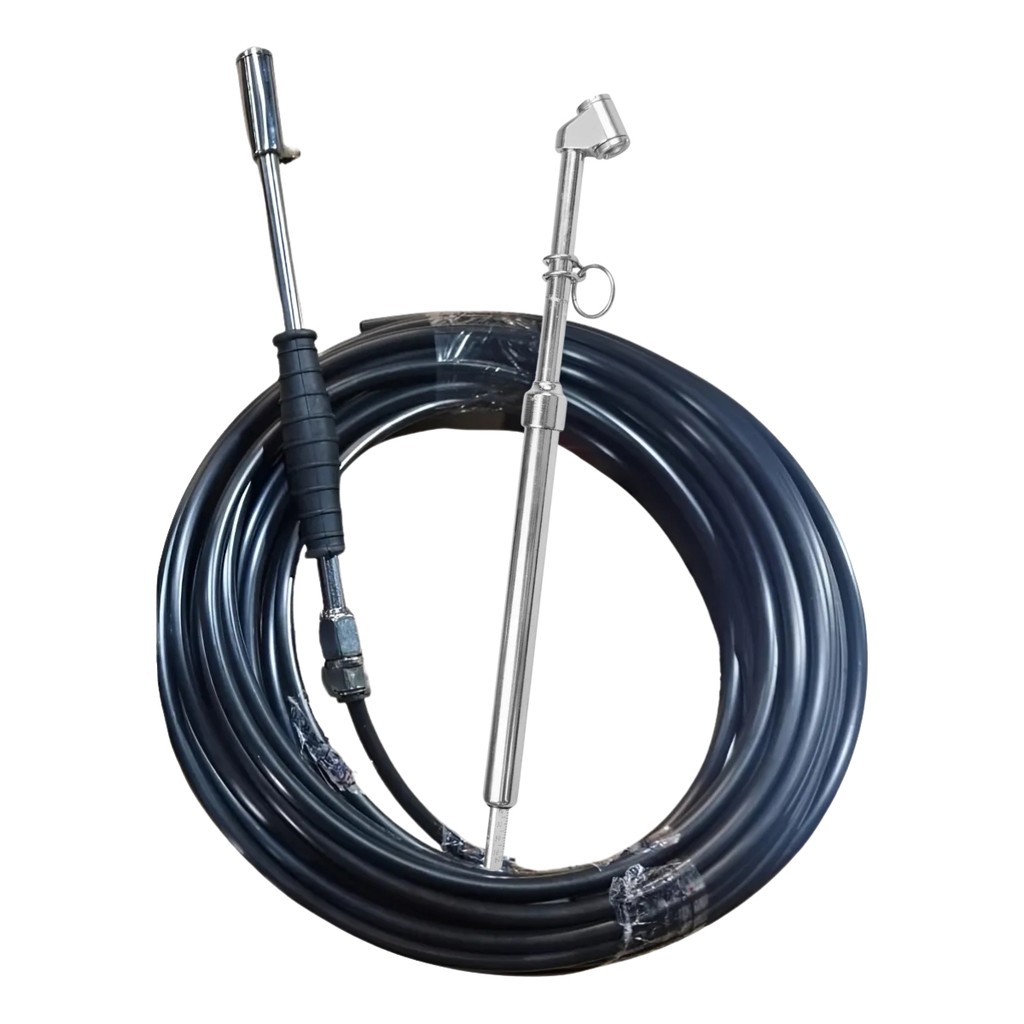 KIT CALIBRADOR INFLADOR PNEUS CAMINHÃO MANGUEIRA ENGATE 1/2