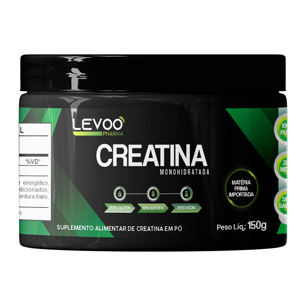 Creatina 100% Pura 150g Levoo