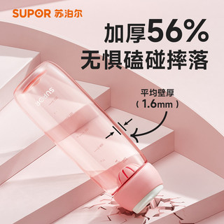 Supor copo de água para meninas, copo de alto valor, grande capacidade, resistente a altas temperaturas, copo de água es
