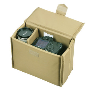 Bolsa para câmera de viagem ao ar livre forro dobrável Digital Micro SLR proteção para lente de câmera armazenamento abs
