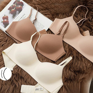 Sutiã Feminino Sem Costura, Fino, Push-Up, Sem Alças, com Suporte para as Costas, Sem Aro S5DU