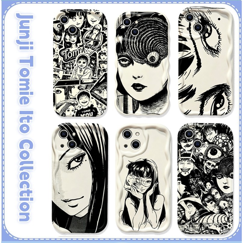Capa Para Samsung Galaxy A15 A14 A55 A05 A05S A03S A02S A32 A12 A23 Macio Junji Ito horror Quadrinhos Quentes Tomie De S