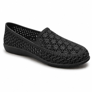 Sapatilha Feminina Casual Furadinha Sapato Feminino Confortável Antiderrapante Respirável para Trabalho e Passeios