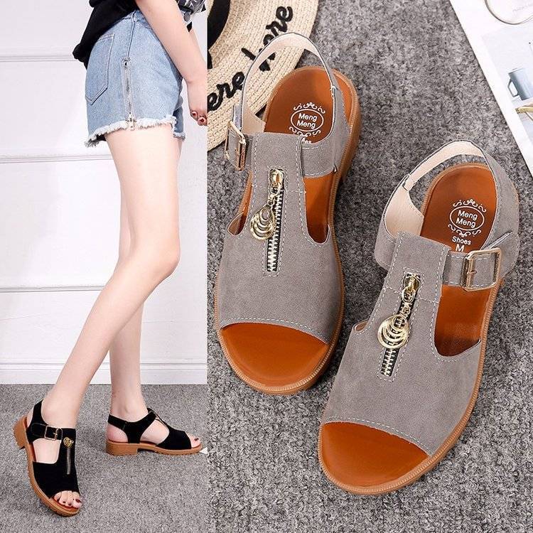 Sandálias femininas de verão sapatos casuais sandálias femininas de verão