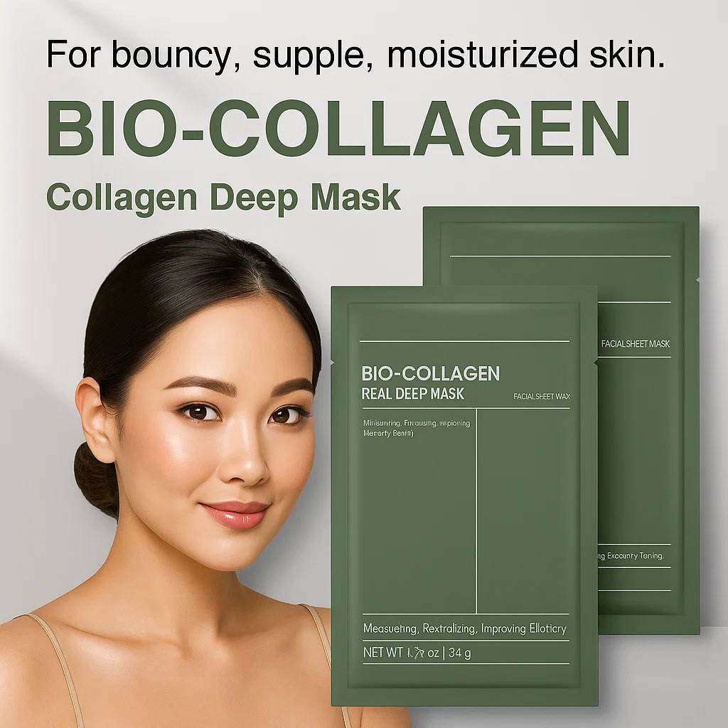 [Reduz Rugas] Máscara Facial YH / Antienvelhecimento / Hidratação / Nutrição