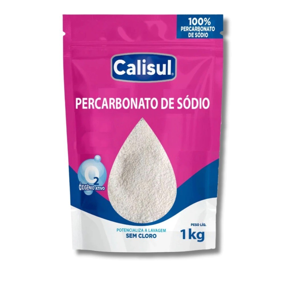 Percabonato 100% Puro Tira Manchas Roupas Brancas E Coloridas Em Pó