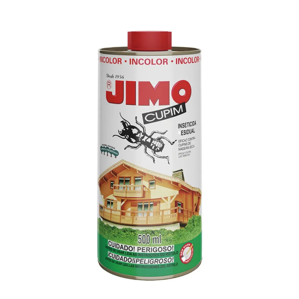 Inseticida Mata Cupim Incolor Lata Proteção Madeira 500 Jimo