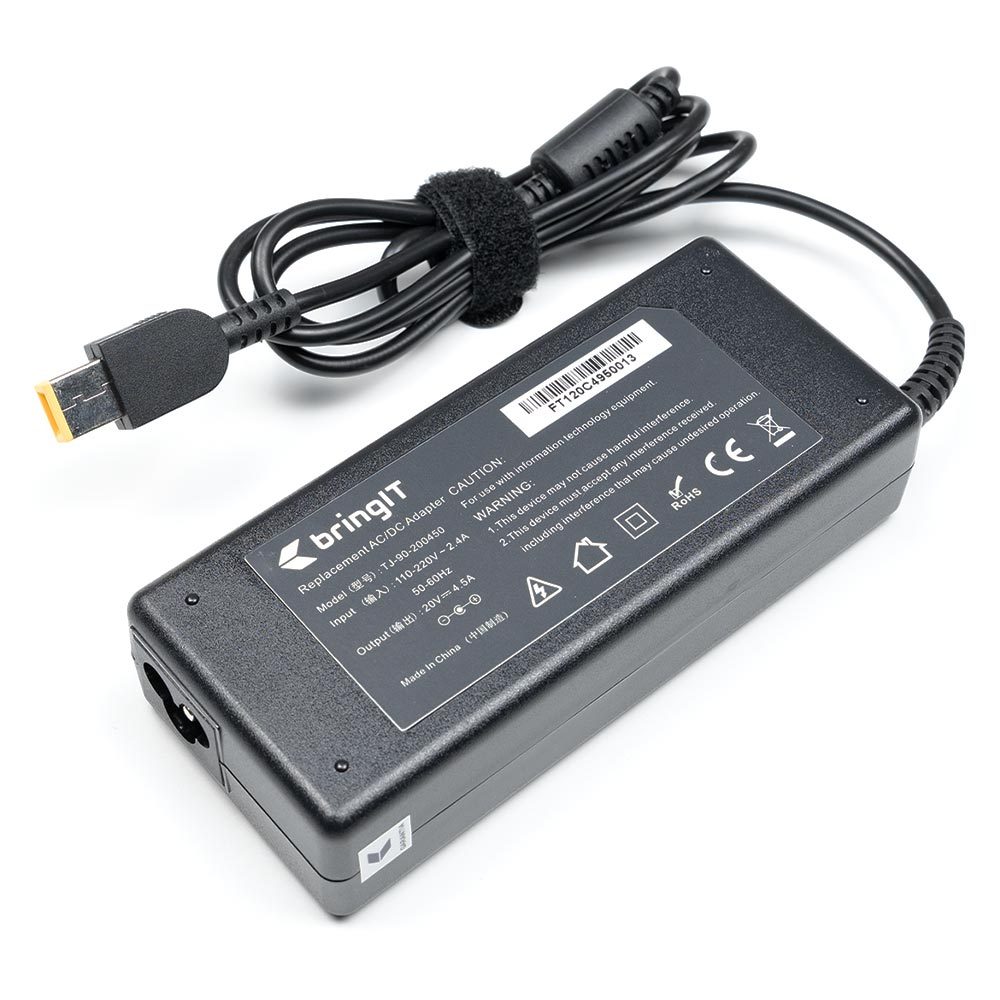 Fonte Carregador para Notebook Lenovo Thinkpad T540 20V 4.5A 90W