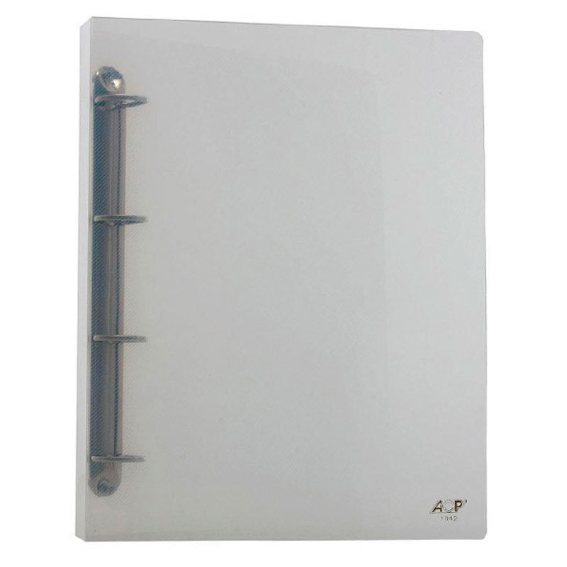 Fichário universitário com 4 argolas 1042 Cristal ACP