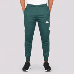 Calça Kappa Abunszip Pro Procket Seven Verde Escuro