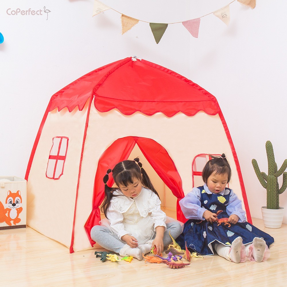 Tenda De Brincar Infantil-Casa De Flores Interna E Externa Para Meninas