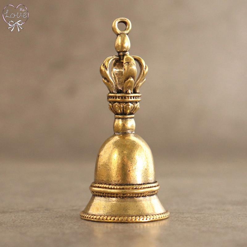 Imagem LAHB > Retro Sino De Cobre Sinos De Vento Artesanato Em Latão Fundição Caindo Tibetano Bronze Idéias Pingente De Novo