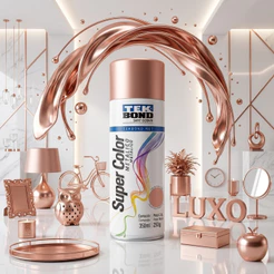 TINTA SPRAY ROSE GOLD METÁLICO 350ML