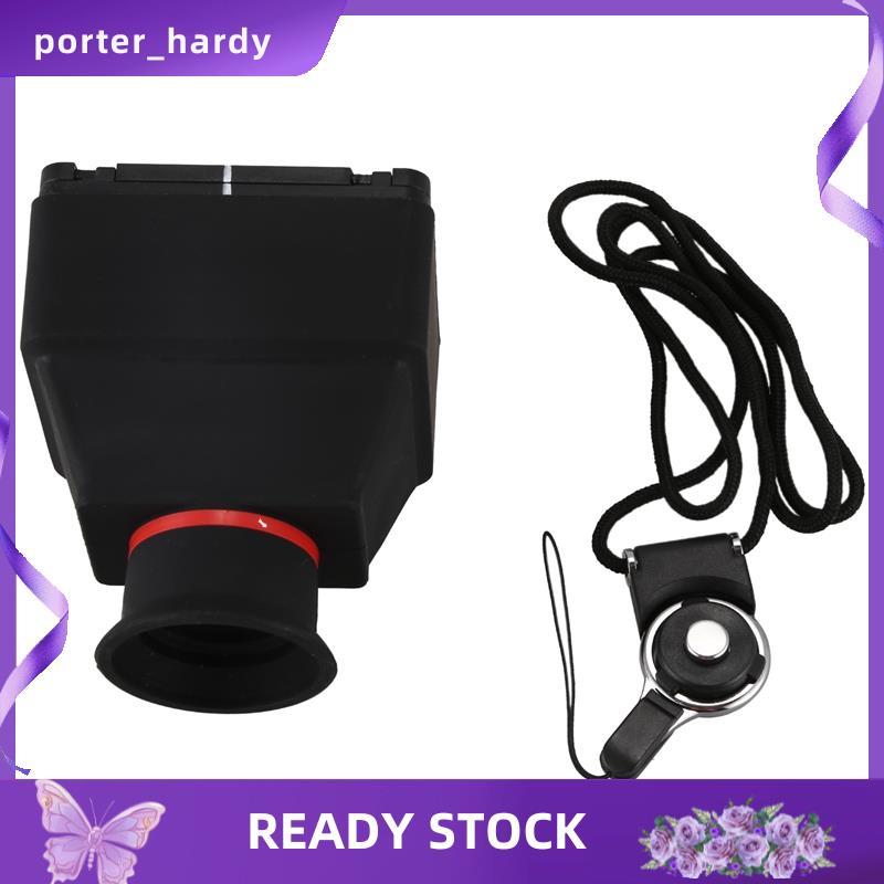 Visor Lcd 3.2 Polegada 3X Lupa Ocular Para Universal 3.2 Polegadas Tela Dslr Câmera Borracha