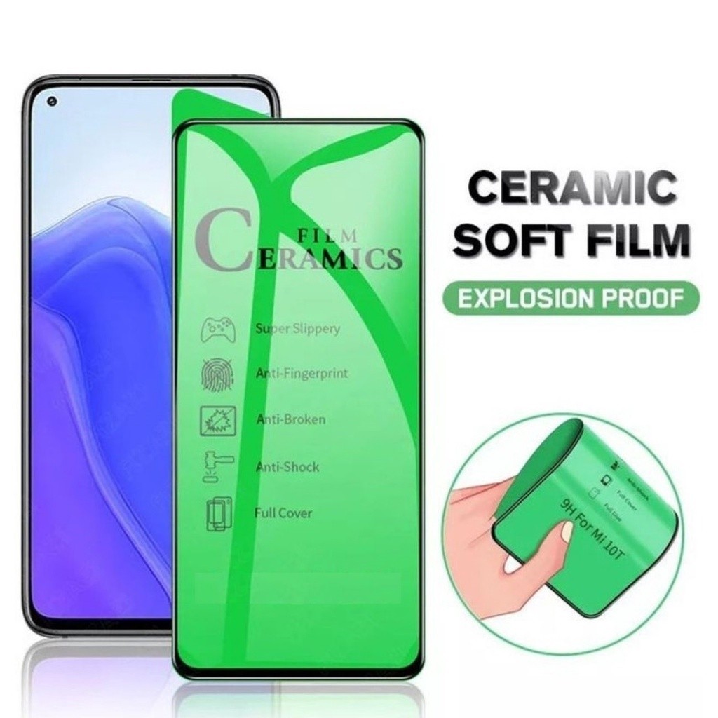 KIT 3PCS Película De Cerâmica 3D/9D Para SAMSUNG S26/S26 ULTRA/A05/A06/A16/A55/A35/S24/S23/S25/S25 PLUS/S25 ULTRA