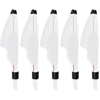 Capa de Proteção para Ponta de Vara de Pesca Shanrya, Acessórios para Vara de Pesca, 5 Peças de Capa Plástica Telescópic