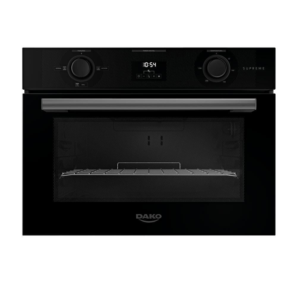 Forno de Embutir Elétrico Dako Supreme 52L Digital 220V Pto — oferta na Shopee