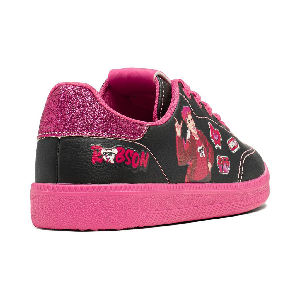 Tênis Infantil Dos Rosas KDR04R Robson Casual 28 ao 35 — imagem 2 de 2