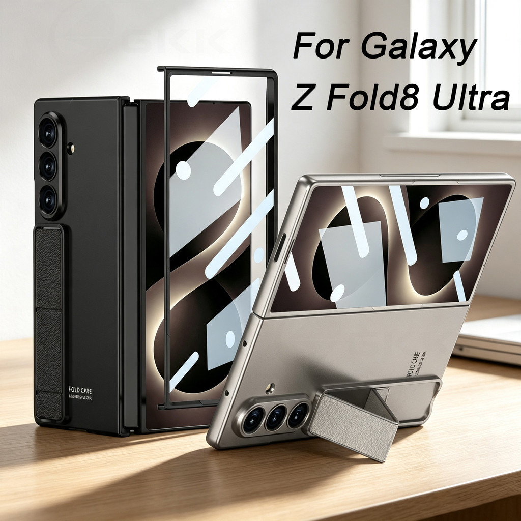 Capa De Plástico Armadura À Prova De Choque Para Samsung Galaxy Z Fold 8 Ultra T